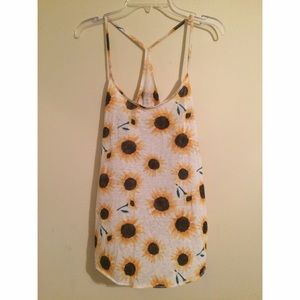 Urban Outfitters Sunflower Tank Top