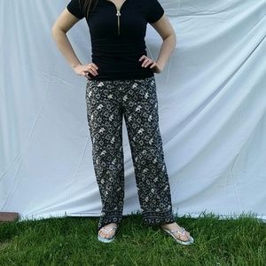 Liz Claiborne Elephant Wide Leg Trouser Pant 14