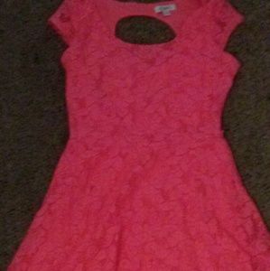Candies bright pink summer dress