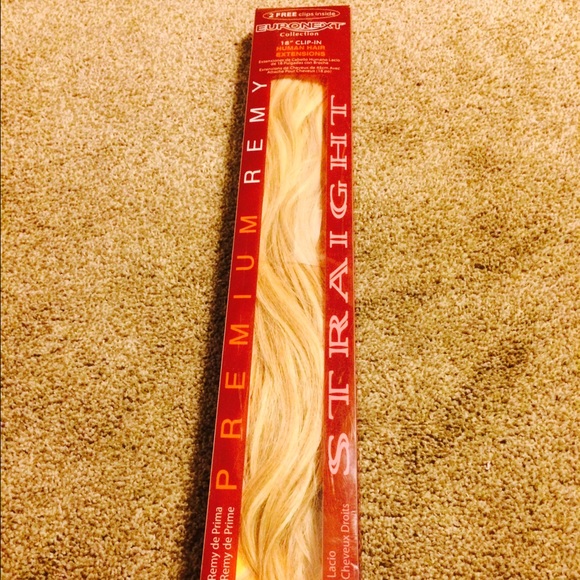 SALE 🎉Euronext 18' clipin Extensions Blonde Frost