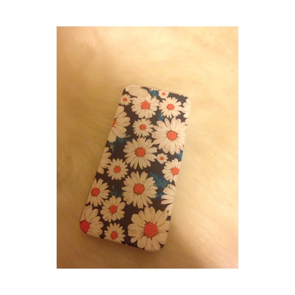 iPhone 5s Daisy print flex phone case
