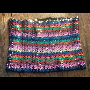 Multicolored tube skirt