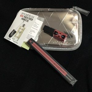 NEW SMASHBOX LIP PENCIL, GLOSS, PRIMER & BAG SET