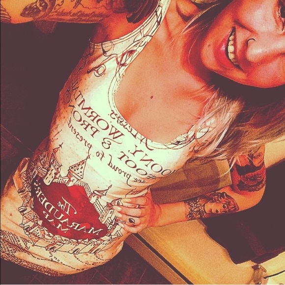 BlackMilk Marauders Map Cover Dress Size Small