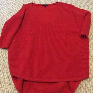 Red express sweater