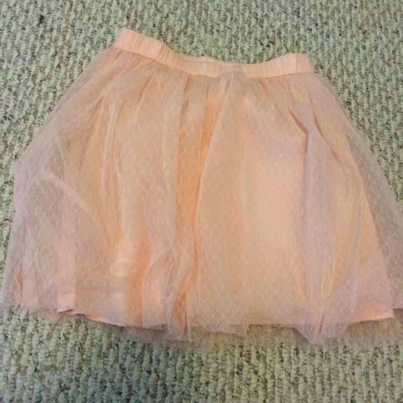 Pink tulle ballerina skirt