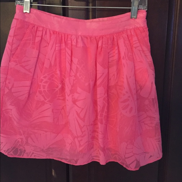 Hot pink Lily Pulitzer skirt