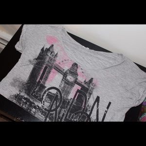 London crop top