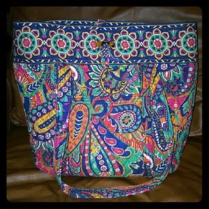 Vera Bradley Venetian Paisley Vera, ID & lanyard