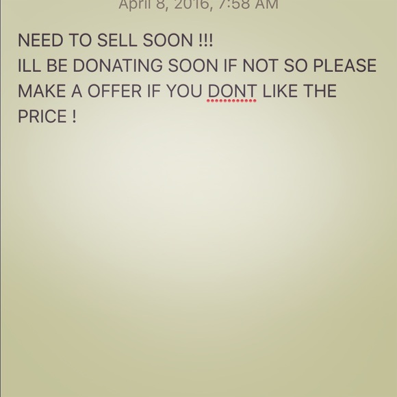 Need to sell!