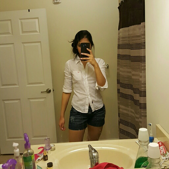 White button down - Picture 2 of 3