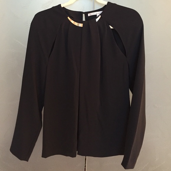 Rachel Roy Cutout Necklace Top