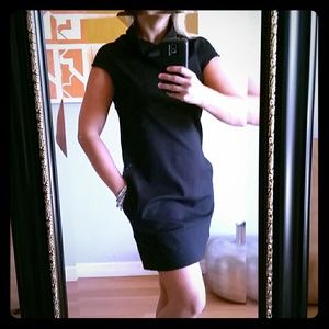 NWOT EXPRESS Dress w/ Pockets & Gold Zipper