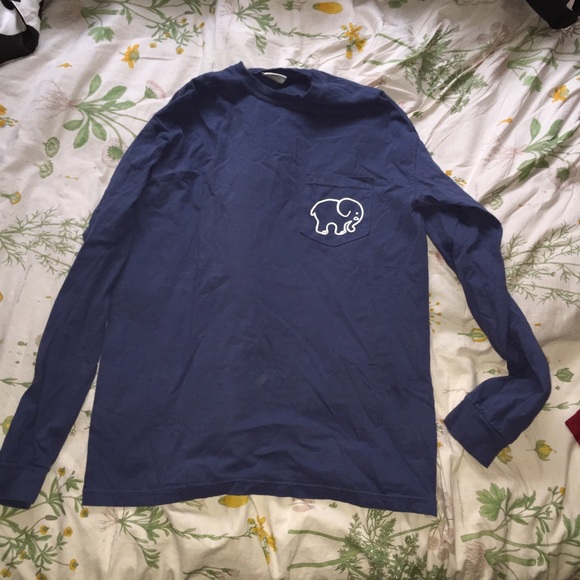 IVORY ELLA LONG SLEEVE POCKET TEE