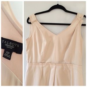 NWOT Talbots Pleated Dress