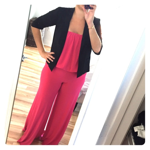 Very comfy pink jumpsuit/romper, perfect 4 spring!