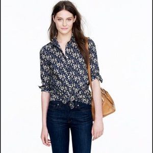 🎉HP🎉J. Crew Liberty Floral Button Down
