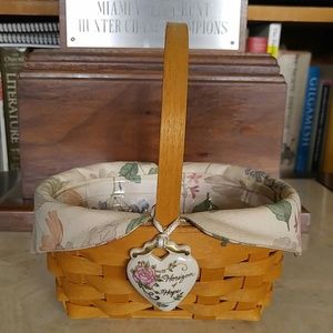 Longaberger basket/jewerly basket