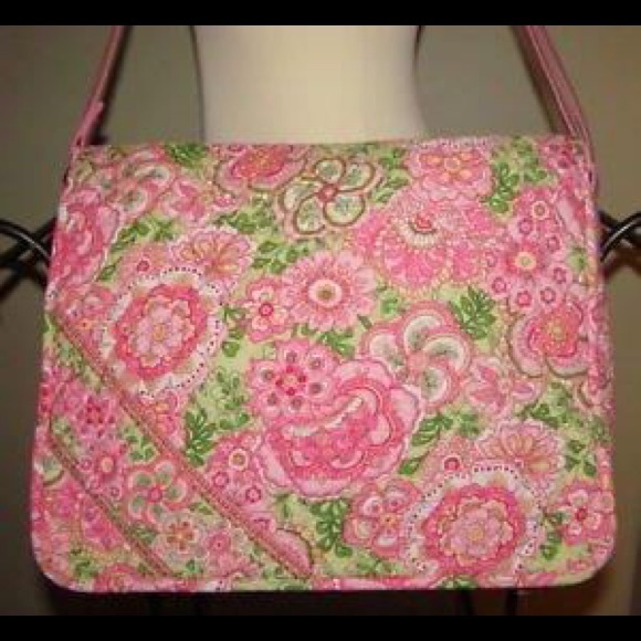 Vera Bradley Petal Pink Messenger Bag