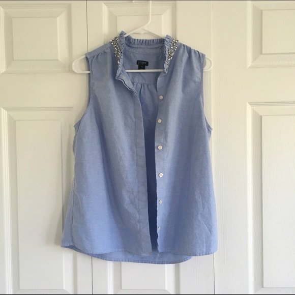 NWOT Jcrew Studded Vest