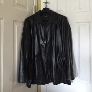Leather jacket