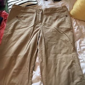 Khaki chinos. Super soft