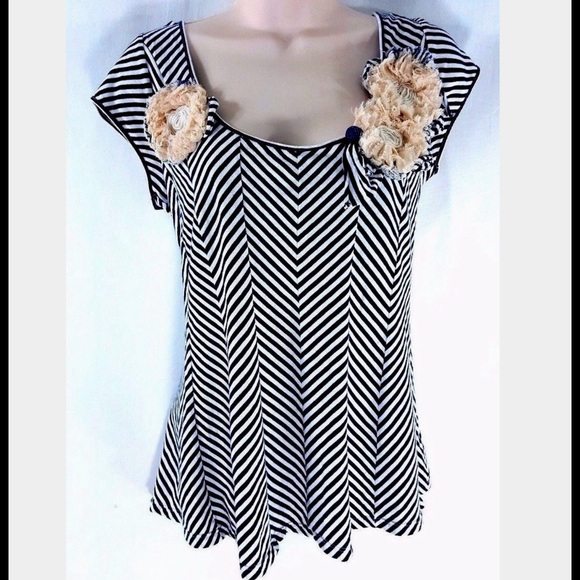 🚫SOLD IN BUNDLE 🚫{Anthro} Top - Picture 4 of 4