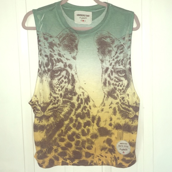 ❌SOLD. UNDERSTAR Los Angeles Cheetah Tank