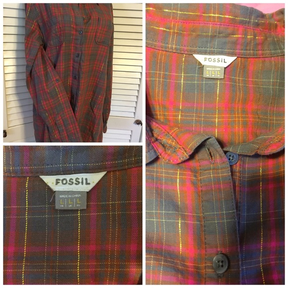 Fossil Button Down - Picture 2 of 4