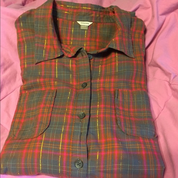 Fossil Button Down - Picture 3 of 4