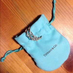 Tiffany & Co. Infinity eight hoop earrings