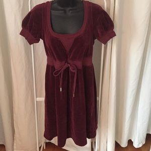 Juicy Couture Velour dress Size M