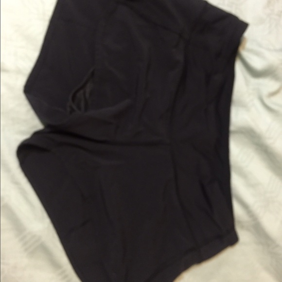 Black Lululemon Speed Shorts