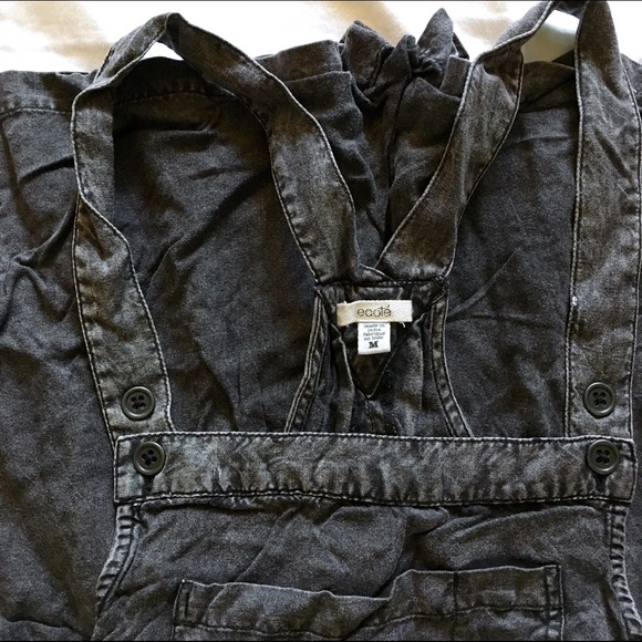 Urban outfitters gray overall romper - Picture 3 of 3