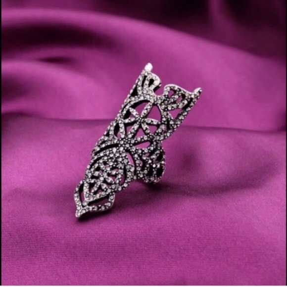 ✨Last 1 ✨Gemma Luxe Statement Ring ✨ - Picture 2 of 3