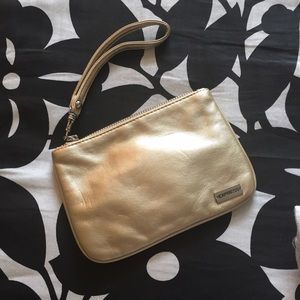 Express gold wristlet.