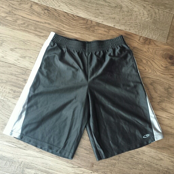 CG boys long black shorts
