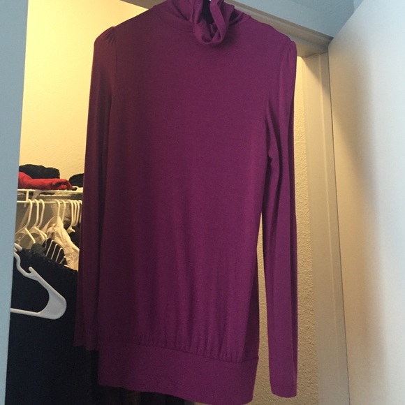 Purple long sleeve dress or a top