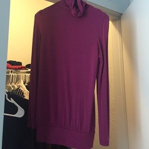 Purple long sleeve dress or a top