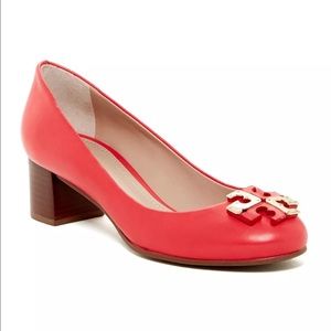 Tory Burch Lowell Pump 8 red pepper NWB
