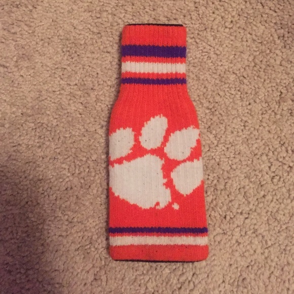 Clemson Tigers koozie