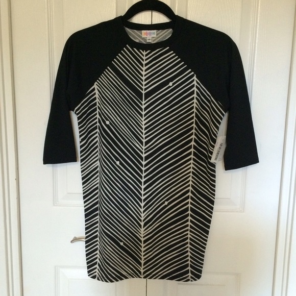 NWT Lularoe Sloan tee kids 14- adult Small