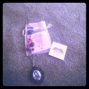 Vintage Alice mad hatter tarina Tarantino necklace