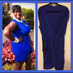 Beautiful blue cocktail dress