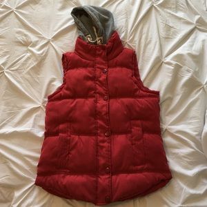 Red Puffer Vest