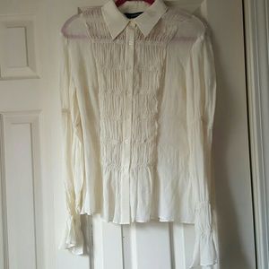 Gorgeous ivory blouse