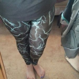 Lightning leggings