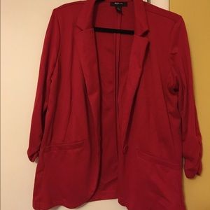 Red blazer