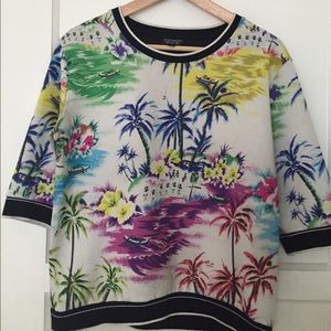 TOPSHOP pattern top