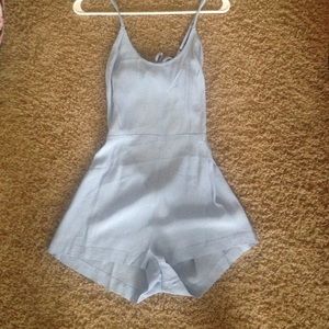 Wet Seal Periwinkle Romper